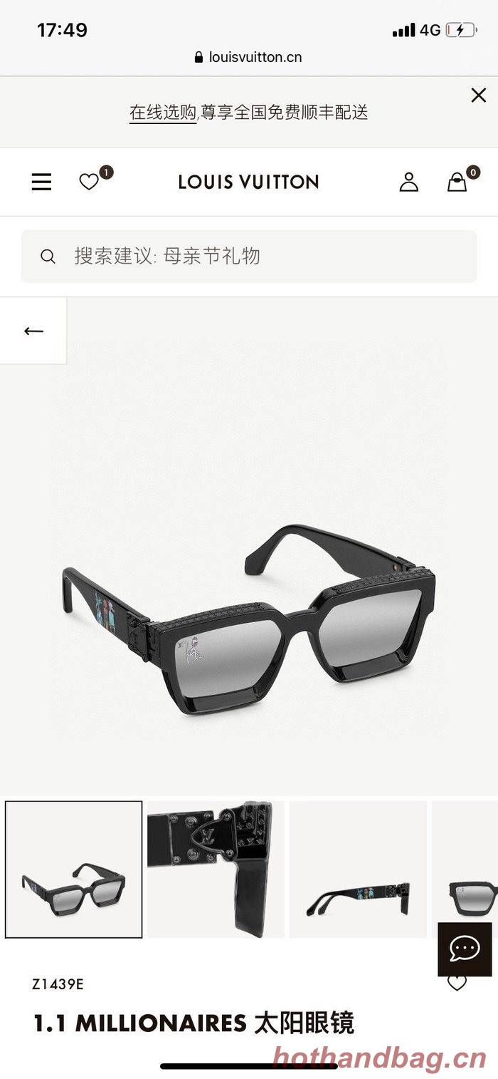 Louis Vuitton Sunglasses Top Quality LVS01017